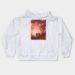 Spiral cave Kids Hoodie